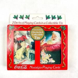 Coca Cola Santa Nostalgia Playing Cards
